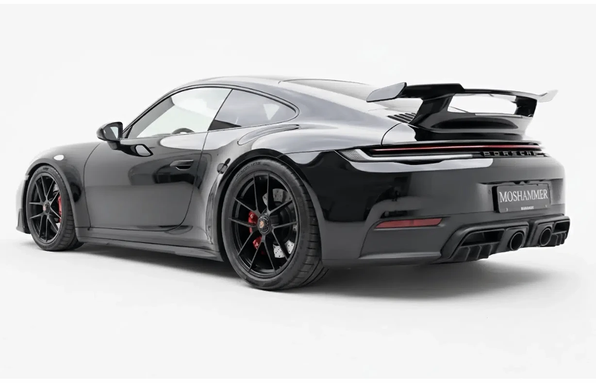 Moshammer 992 Aerokit Wing End Blades : Suncoast Porsche Parts